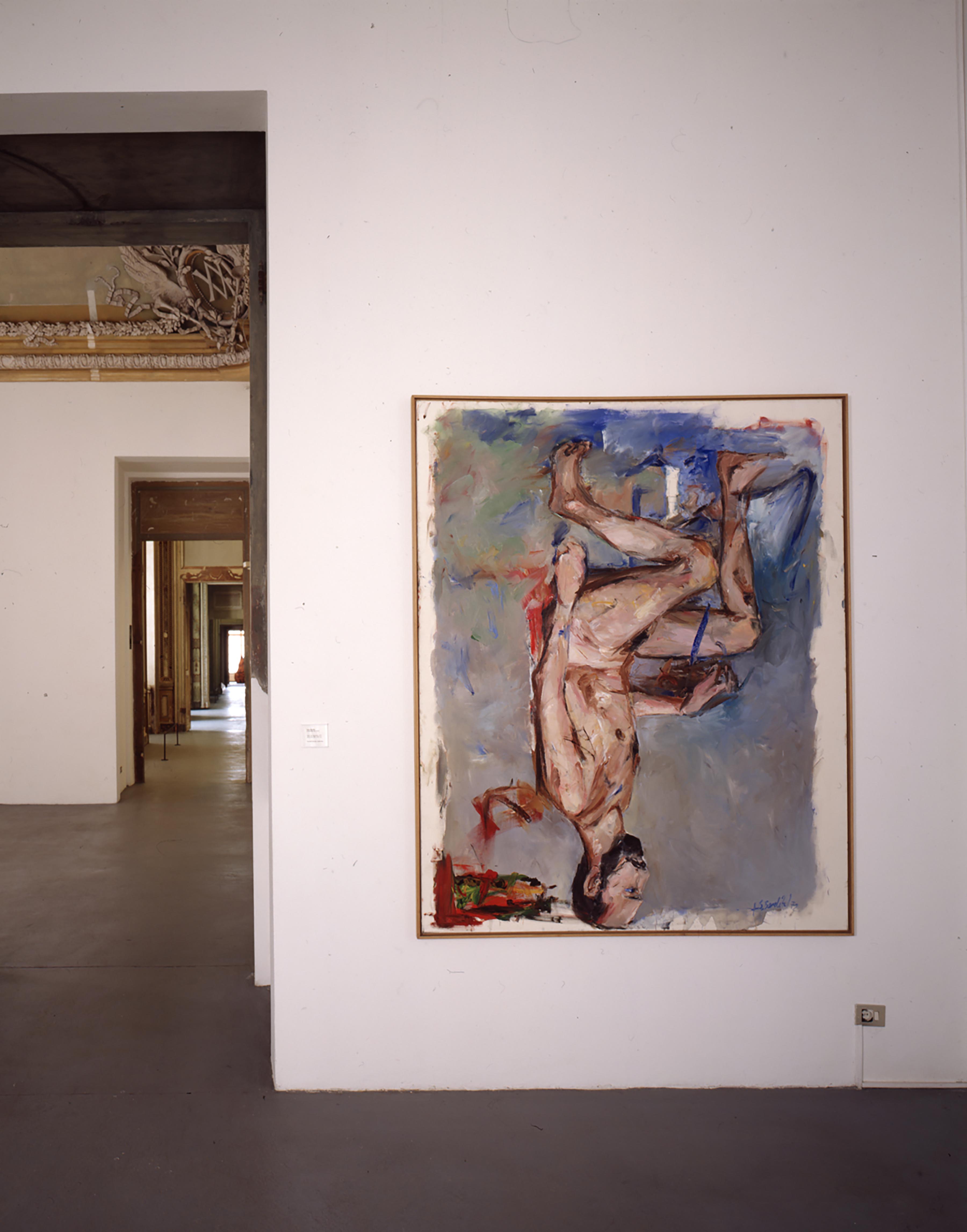 Georg Baselitz, Nudo. Dito del pittore, 1972